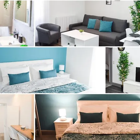 Appartement Le Blue St Léon : 2 Pièces Cozy Lit King Size Wifi Colmar